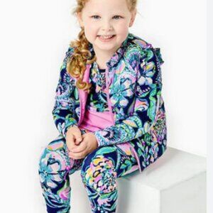 Lilly Pulitzer Girl's Amani Reversible Vest in Lilac Rose Size Large (8-10) NWT